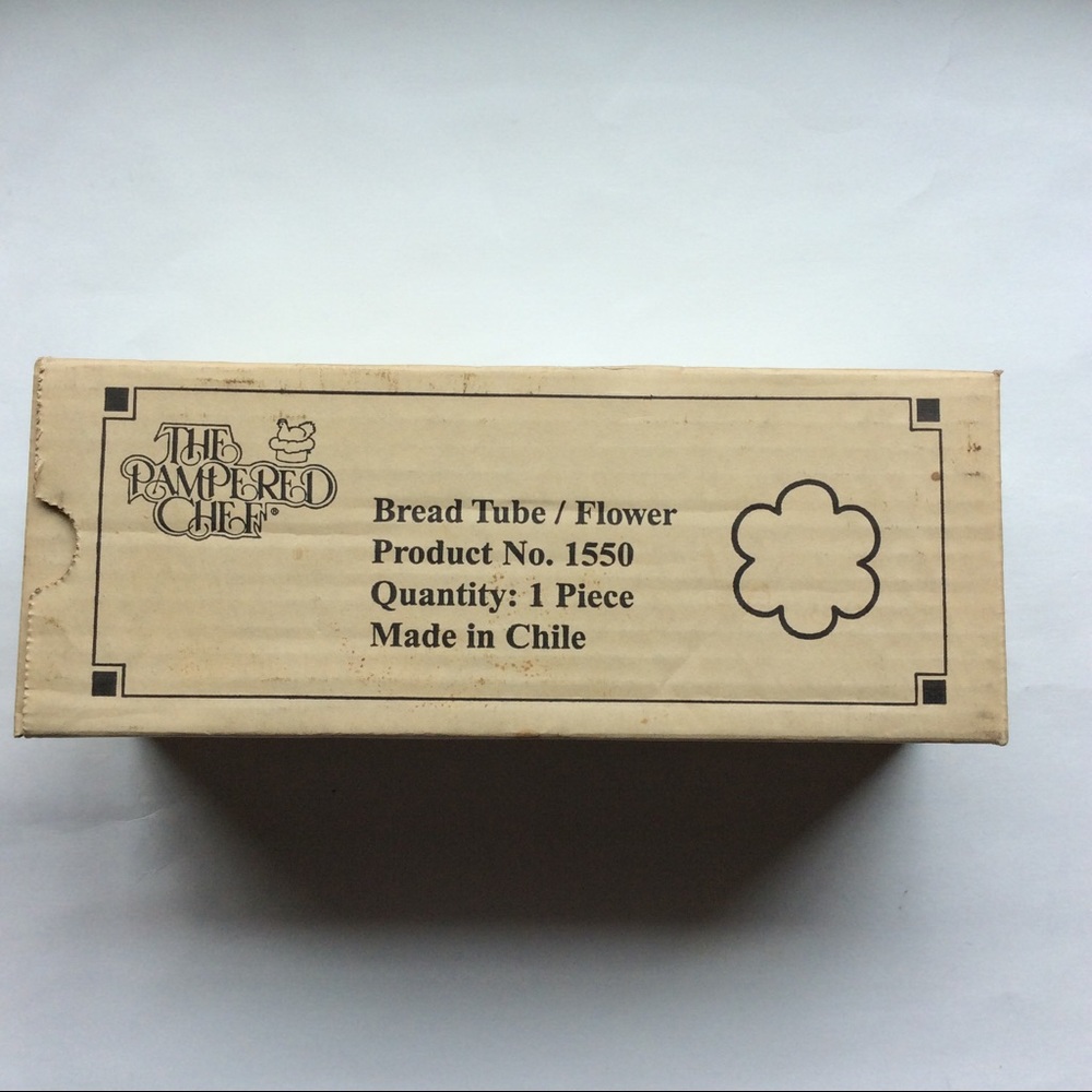 The Pampered Chef Bread Tube/ Flower #1550